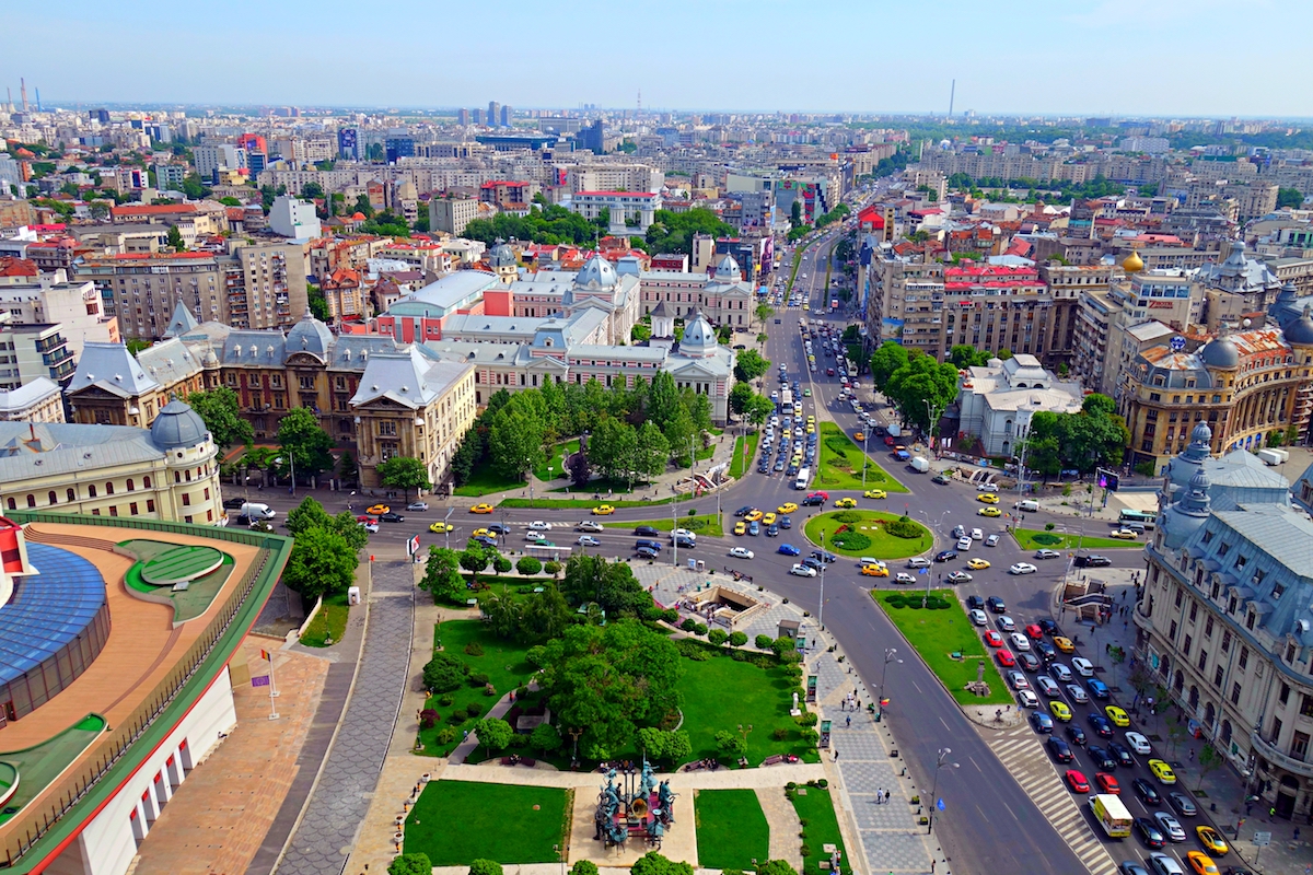 Bucharest Skyline